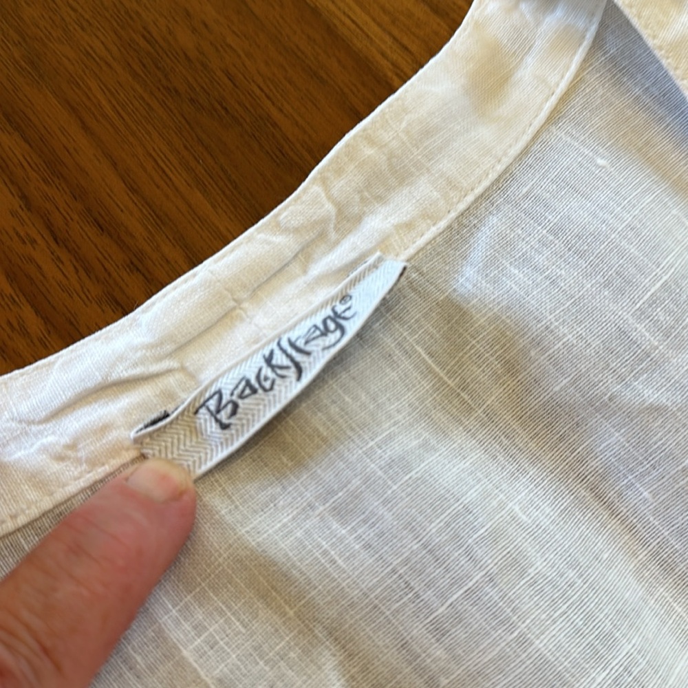 BACKSTAGE Linen Shirt - Picture 2 of 8